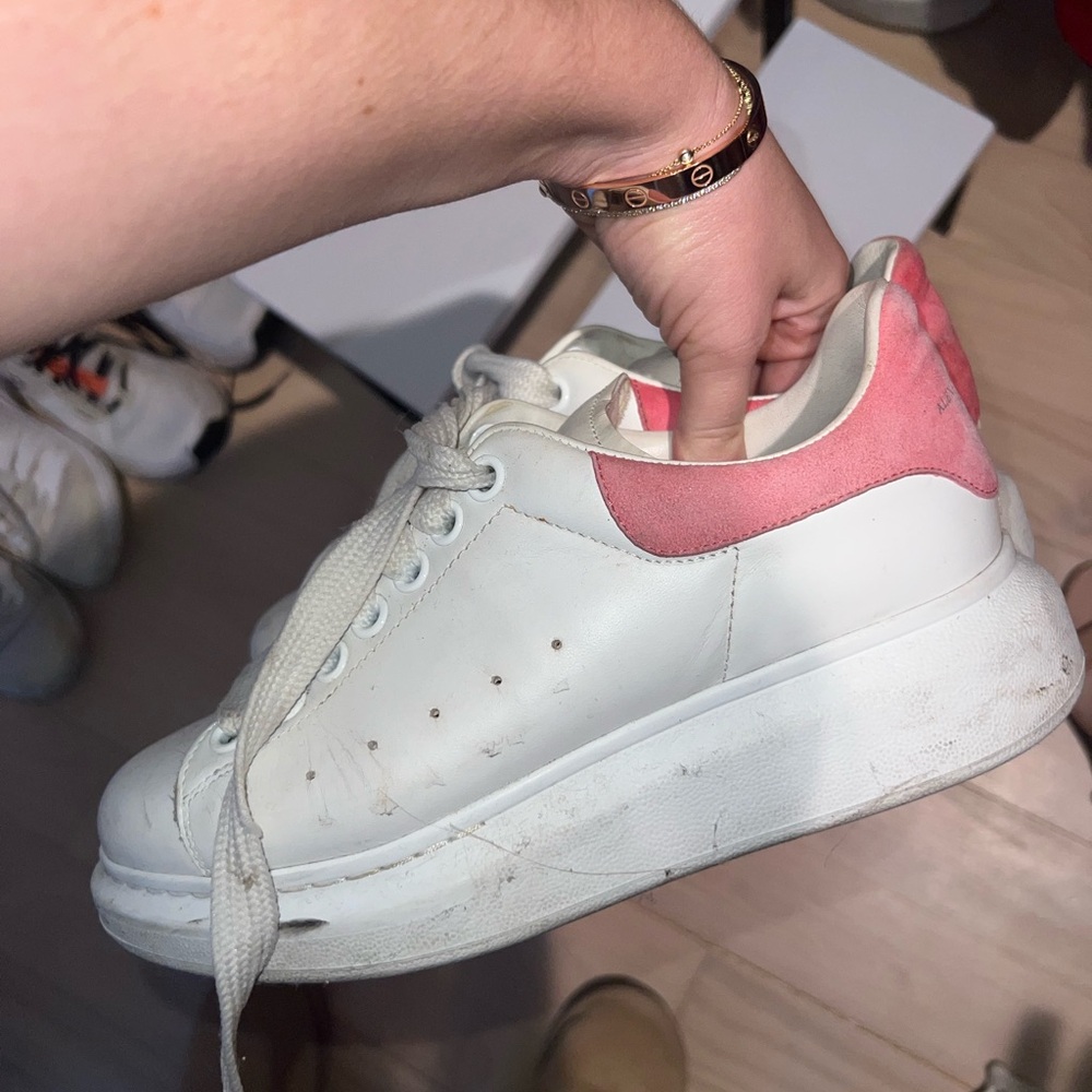 Alexander McQueen Womens platform sneaker - worn